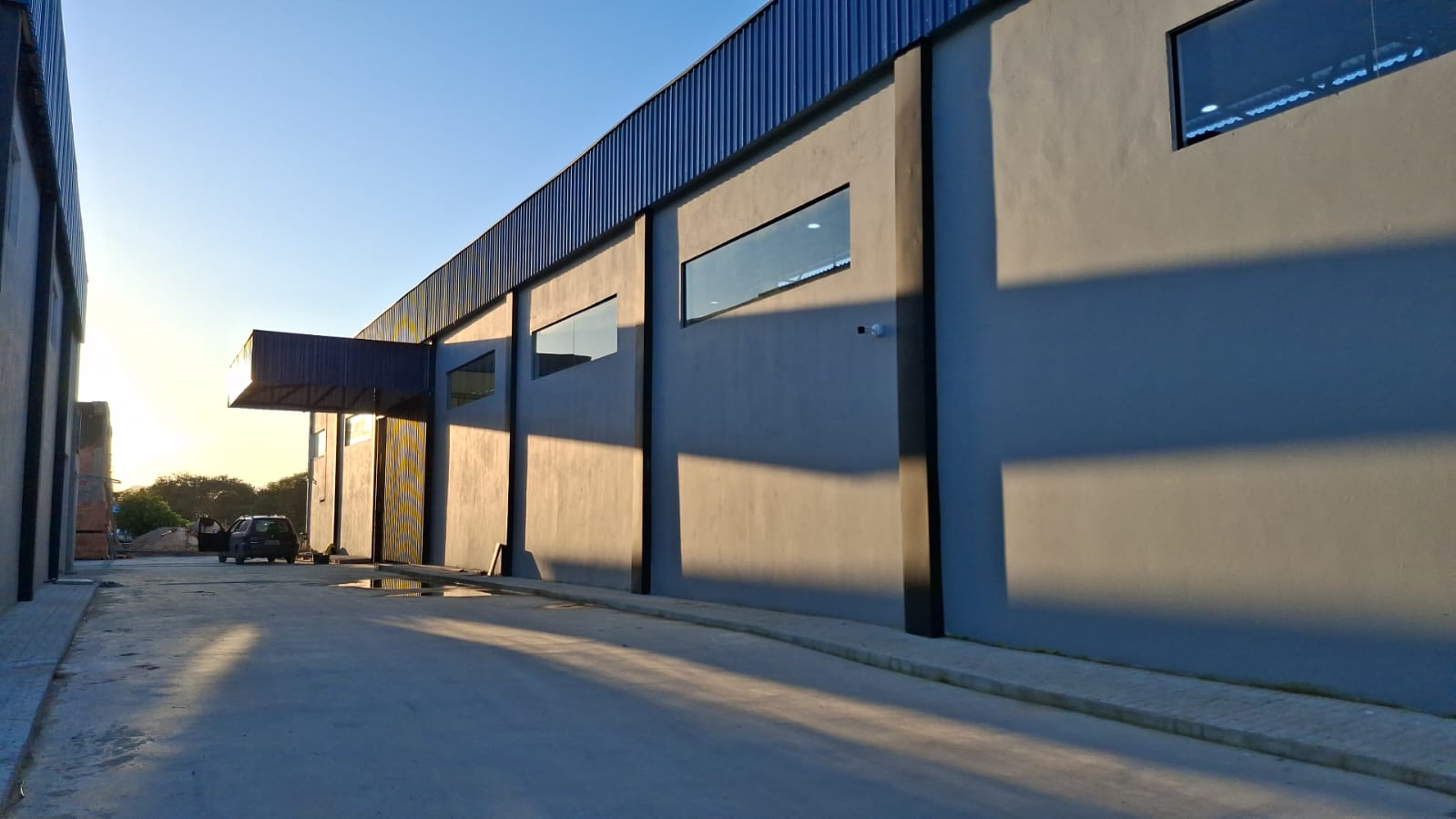 Obra galpão comercial